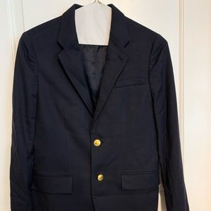 Polo by Ralph Lauren Boys Size 18 Blue Wool Blazer